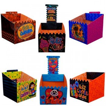 Pqte*6 Anchetas Tukos 12x12cm
