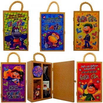 Estuche Vino Tukos *1