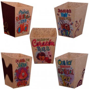 Pqte*6 Crispetera 15x12cm