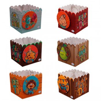 Pqte *6 Canasta 8x7cm