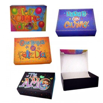 Caja*4 Shoes pq 18x13cm