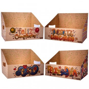 Pqte*4 Ancheta Basket 19x14cm